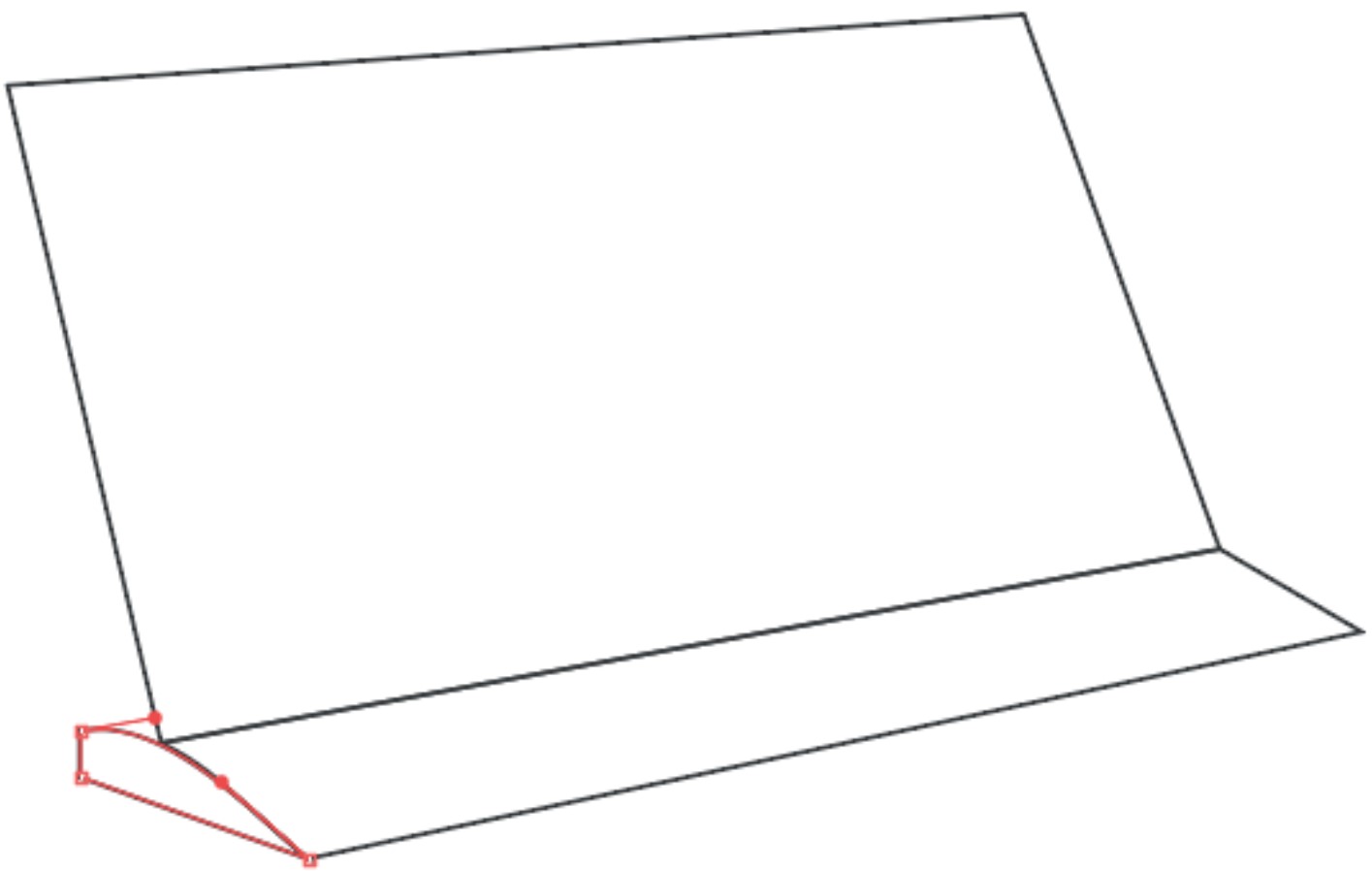 Fig. 10. Complete de ramp - isometric view